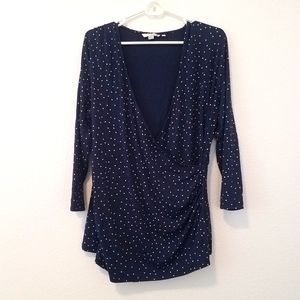 Boden polka dot top size 16